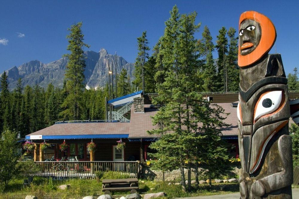 Sunwapta Falls Rocky Mountain Lodge Jasper Esterno foto