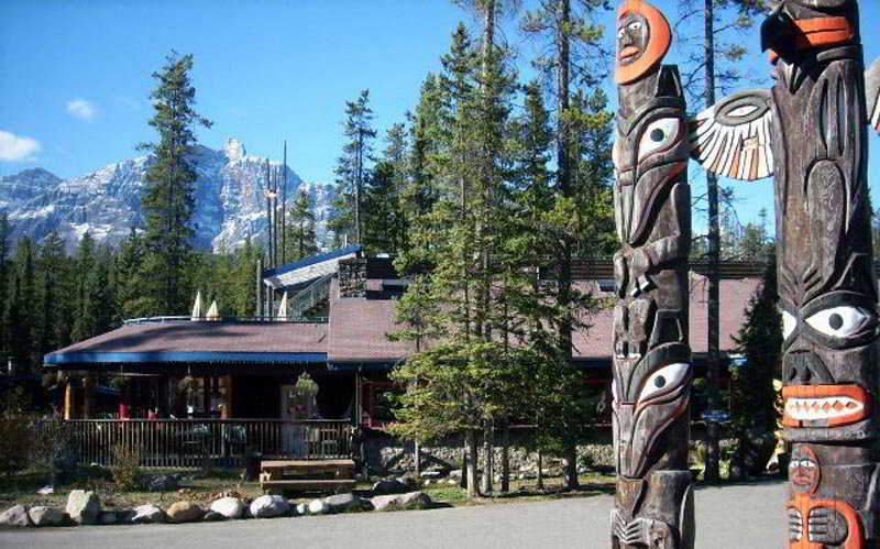 Sunwapta Falls Rocky Mountain Lodge Jasper Esterno foto