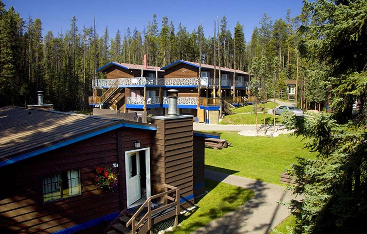 Sunwapta Falls Rocky Mountain Lodge Jasper Esterno foto