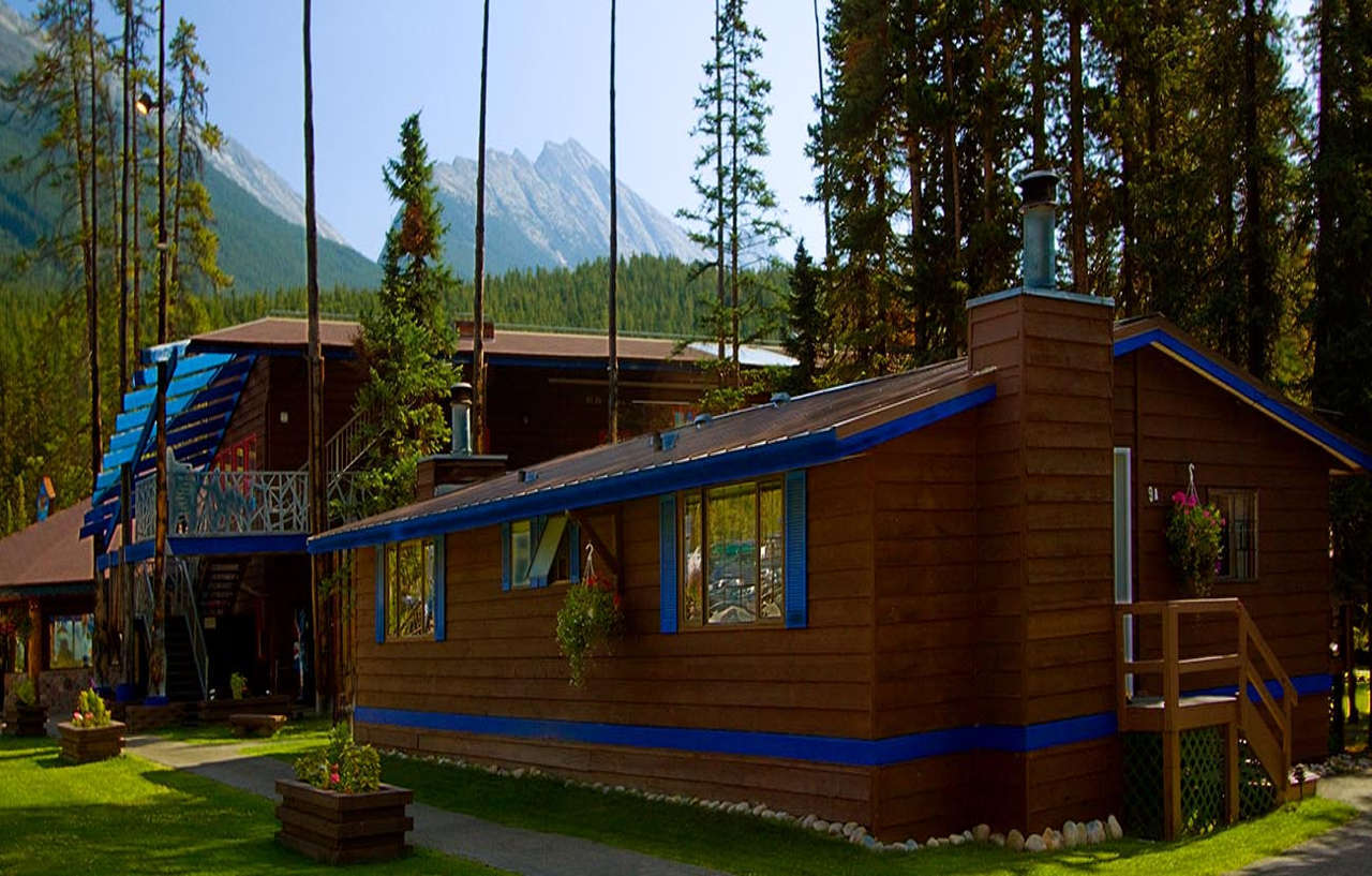 Sunwapta Falls Rocky Mountain Lodge Jasper Esterno foto